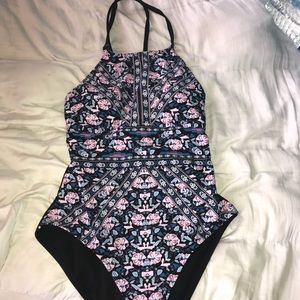 very decorative swimsuit!